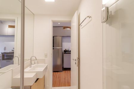 Studio à venda com 25m², 1 quarto e 1 vaga Studio à venda com 25m², 1 quarto e 1 vagaBanheiro