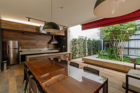 Studio à venda com 25m², 1 quarto e 1 vaga Studio à venda com 25m², 1 quarto e 1 vagaÁrea comum - Churrasqueira