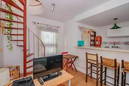 Sala de apartamento à venda com 1 quarto, 147m² em Petrópolis, Porto Alegre