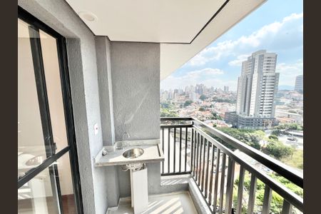 Varanda da Sala de kitnet/studio à venda com 1 quarto, 31m² em Parada Inglesa, São Paulo