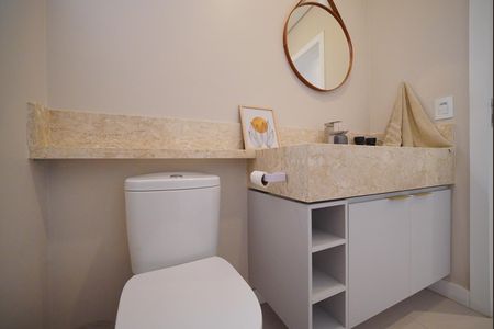 Apartamento para alugar com 106m², 2 quartos e 2 vagasLavabo