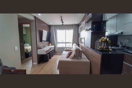 Sala de apartamento à venda com 2 quartos, 46m² em Jardim Boa Vista (zona Oeste), Osasco