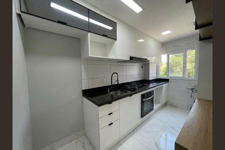 Cozinha de apartamento à venda com 2 quartos, 48m² em Estância Velha, Canoas