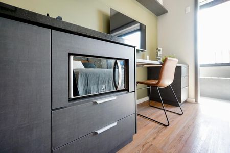 Apartamento para alugar com 24m², 1 quarto e sem vaga Apartamento para alugar com 24m², 1 quarto e sem vagaMicroondas