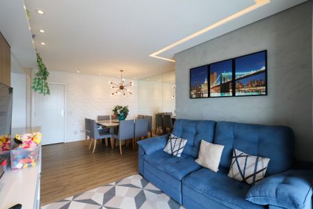 Sala de apartamento à venda com 3 quartos, 101m² em Santa Maria, São Caetano do Sul