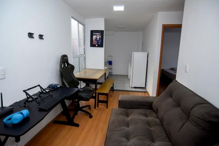 Sala de apartamento para alugar com 2 quartos, 42m² em São Tomé, Viamão