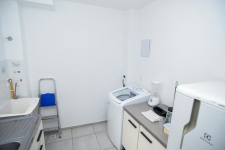 Cozinha de apartamento para alugar com 2 quartos, 42m² em São Tomé, Viamão