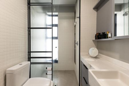 Apartamento à venda com 49m², 1 quarto e 1 vagaBanheiro