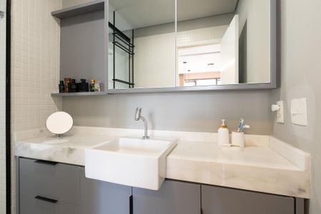 Apartamento à venda com 49m², 1 quarto e 1 vagaBanheiro