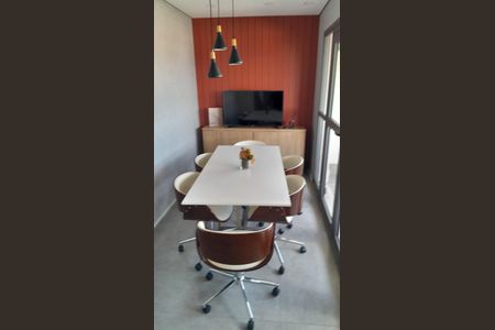 Área externa de kitnet/studio para alugar com 1 quarto, 28m² em Chácara Seis de Outubro, São Paulo