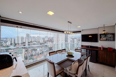 Varanda da Sala de apartamento à venda com 3 quartos, 92m² em Bosque da Saúde, São Paulo