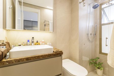 Apartamento à venda com 149m², 3 quartos e 2 vagasBanheiro da Suíte 1