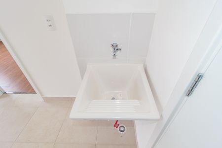 Apartamento para alugar com 27m², 1 quarto e sem vaga Apartamento para alugar com 27m², 1 quarto e sem vagaDetalhe - Área de Serviço