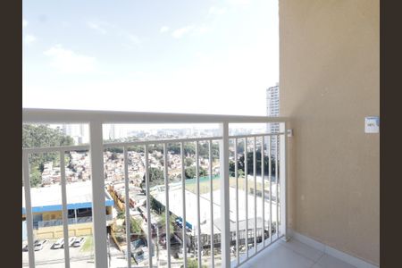 Varanda da Sala de apartamento à venda com 1 quarto, 28m² em Morumbi, São Paulo