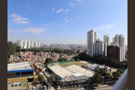Vista da Varanda de apartamento à venda com 1 quarto, 28m² em Morumbi, São Paulo