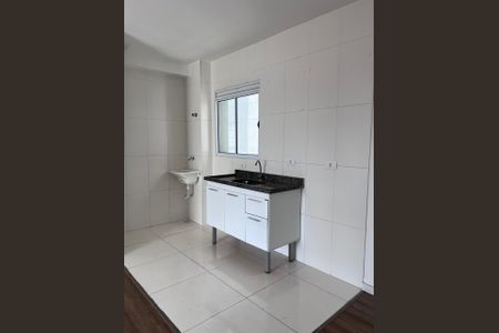Cozinha de apartamento à venda com 2 quartos, 56m² em Parque Assuncao, Taboão da Serra