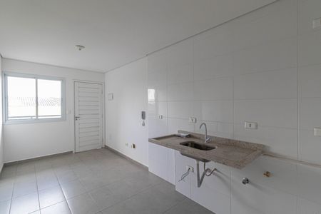 Sala e Cozinha  de apartamento à venda com 2 quartos, 37m² em Parque Paineiras, São Paulo