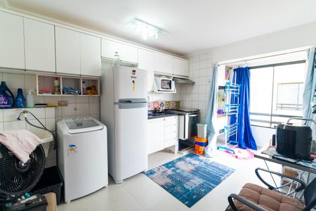 Studio à venda com 36m², 1 quarto e 1 vagaCozinha e Área de Serviço