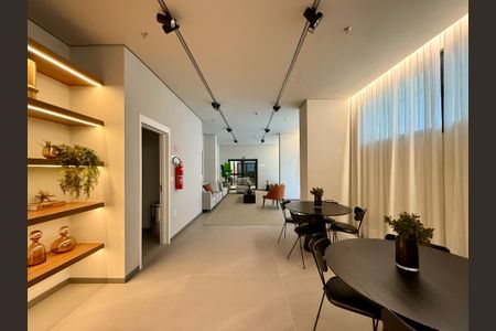 Apartamento para alugar com 31m², 1 quarto e sem vagaSalão de Festas