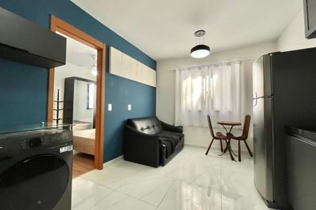 Sala de apartamento para alugar com 1 quarto, 27m² em Jardim Oriental, São Paulo