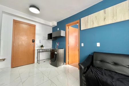 Sala de apartamento para alugar com 1 quarto, 27m² em Jardim Oriental, São Paulo