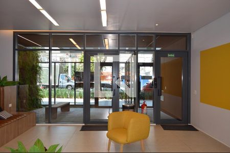 Studio para alugar com 24m², 1 quarto e sem vaga Studio para alugar com 24m², 1 quarto e sem vagaHall