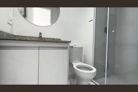 Studio para alugar com 24m², 1 quarto e sem vaga Studio para alugar com 24m², 1 quarto e sem vagaBanheiro