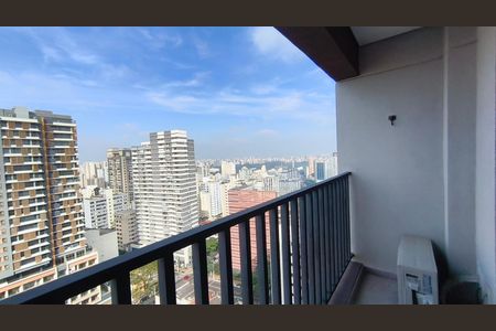 Studio para alugar com 24m², 1 quarto e sem vaga Studio para alugar com 24m², 1 quarto e sem vagaVaranda
