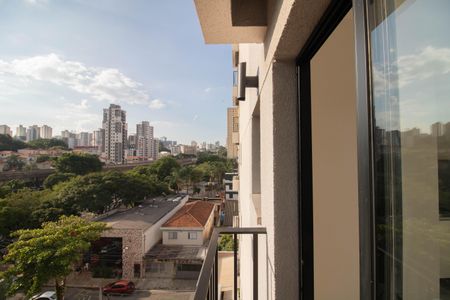 VARANDA DO STUDIO de kitnet/studio para alugar com 1 quarto, 29m² em Vila Dom Pedro Ii, São Paulo