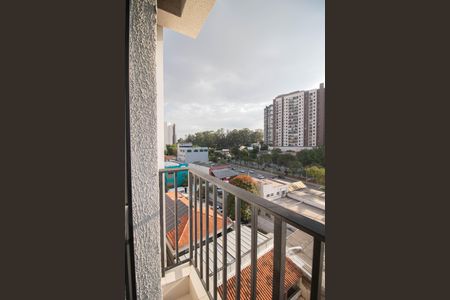 VARANDA DO STUDIO de kitnet/studio para alugar com 1 quarto, 29m² em Vila Dom Pedro Ii, São Paulo