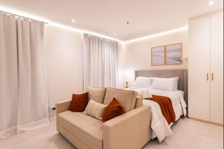 Studio para alugar com 27m², 1 quarto e 1 vaga Studio para alugar com 27m², 1 quarto e 1 vagaSala/Quarto