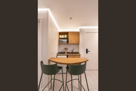 Studio para alugar com 27m², 1 quarto e 1 vaga Studio para alugar com 27m², 1 quarto e 1 vagaCozinha
