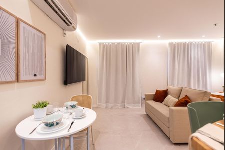 Studio para alugar com 27m², 1 quarto e 1 vaga Studio para alugar com 27m², 1 quarto e 1 vagaSala/Quarto