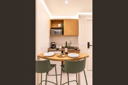 Studio para alugar com 27m², 1 quarto e 1 vaga Studio para alugar com 27m², 1 quarto e 1 vagaCozinha