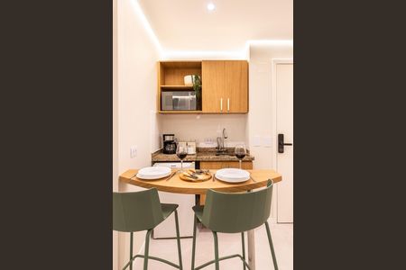 Studio para alugar com 27m², 1 quarto e 1 vaga Studio para alugar com 27m², 1 quarto e 1 vagaCozinha