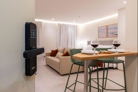 Studio para alugar com 27m², 1 quarto e 1 vaga Studio para alugar com 27m², 1 quarto e 1 vagaCozinha