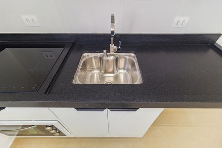 Apartamento para alugar com 40m², 1 quarto e 1 vagaDetalhe - Cozinha
