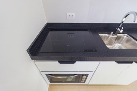 Apartamento para alugar com 40m², 1 quarto e 1 vagaDetalhe - Cozinha