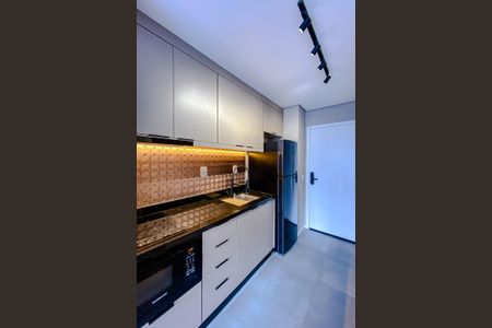 Studio à venda com 26m², 1 quarto e sem vagaCozinha
