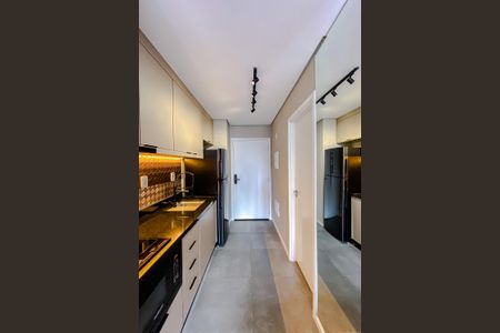 Studio à venda com 26m², 1 quarto e sem vagaCozinha