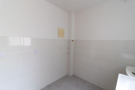 Cozinha de apartamento à venda com 2 quartos, 41m² em Restinga, Porto Alegre