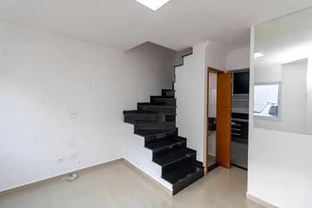 Sala de casa de condomínio para alugar com 2 quartos, 69m² em Tremembé, São Paulo
