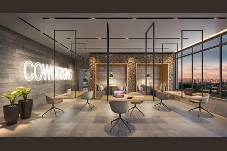 Apartamento para alugar com 53m², 1 quarto e 1 vagaEscritório