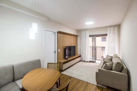 Sala  de apartamento para alugar com 1 quarto, 53m² em Alphaville Industrial, Barueri