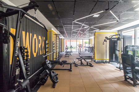 Apartamento para alugar com 53m², 1 quarto e 1 vaga Apartamento para alugar com 53m², 1 quarto e 1 vagaAcademia