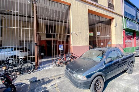 Studio à venda com 26m², 1 quarto e sem vagaFachada com Plaquinha