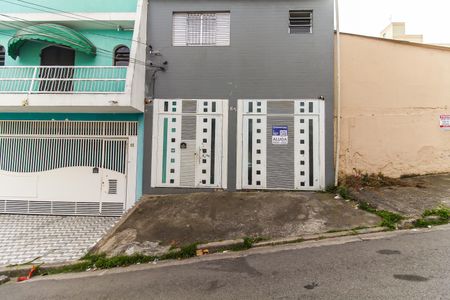 Casa para alugar com 36m², 1 quarto e sem vagaFachada + Placa