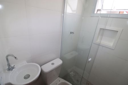 Banheiro de apartamento para alugar com 1 quarto, 29m² em Vila Sao Pedro, Santo André