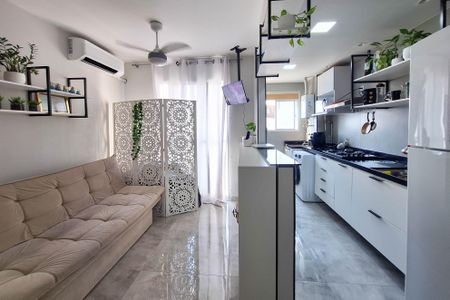 Sala de apartamento para alugar com 1 quarto, 40m² em Centro, Niterói