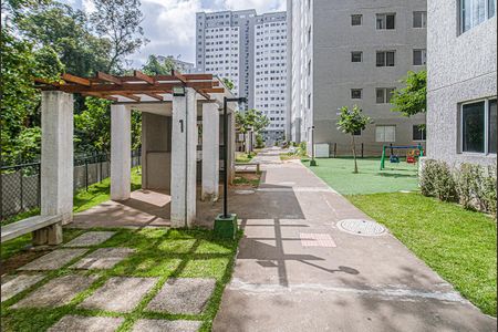Apartamento para alugar com 44m², 2 quartos e sem vagaespaço de convivência com churrasqueiras_1